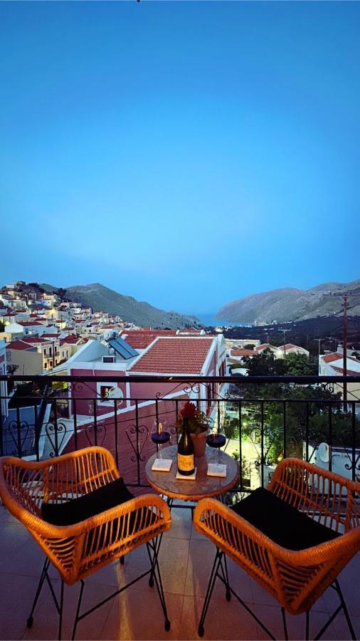 Apartmán Casa Chara Symi Exteriér fotografie